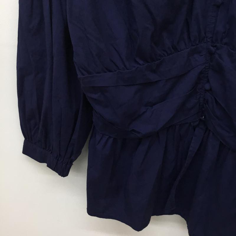 ローリーズファーム LOWRYS FARM カットソー 長袖 L 紺 / ネイビー /  レディース USED 古着 中古 10052771