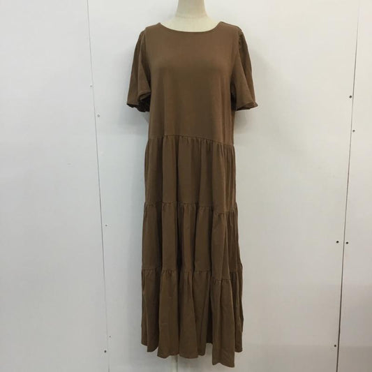 トゥービーバイアニエスベー To b. by agnes b. ワンピース ロングスカート 38 無地 茶 / ブラウン /  レディース USED 古着 中古 10052892