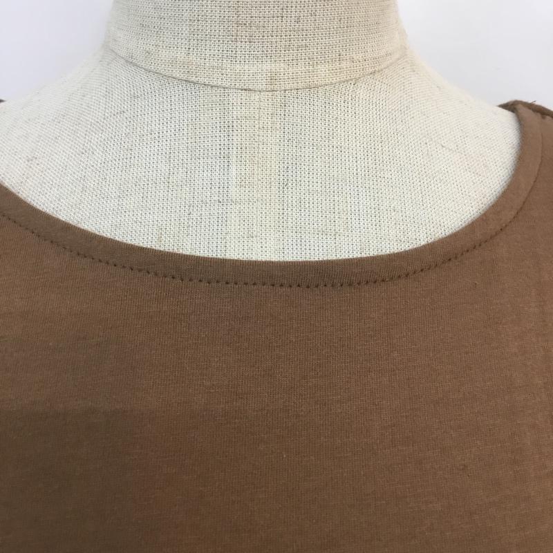 トゥービーバイアニエスベー To b. by agnes b. ワンピース ロングスカート 38 無地 茶 / ブラウン /  レディース USED 古着 中古 10052892