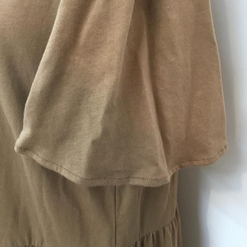 トゥービーバイアニエスベー To b. by agnes b. ワンピース ロングスカート 38 無地 茶 / ブラウン /  レディース USED 古着 中古 10052892