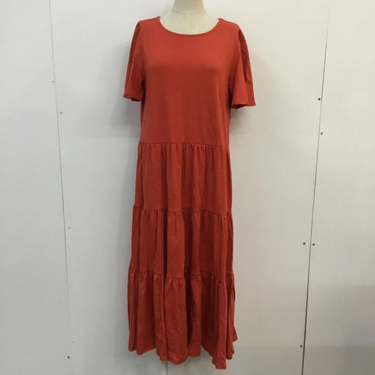 トゥービーバイアニエスベー To b. by agnes b. ワンピース ロングスカート 36 無地 橙 / オレンジ /  レディース USED 古着 中古 10052894