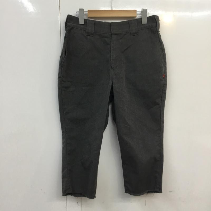 ベドウィン BEDWIN パンツ チノパン クロップド DICKIES DE FACTO STANDARD 無地 灰 / グレー /  メンズ USED 古着 中古 10053097