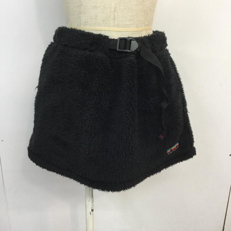 エックスガール X-girl スカート ミニスカート 2 無地 黒 / ブラック /  レディース USED 古着 中古 10053133