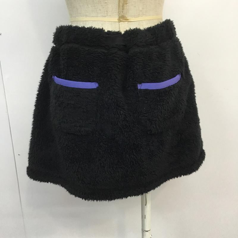 エックスガール X-girl スカート ミニスカート 2 無地 黒 / ブラック /  レディース USED 古着 中古 10053133