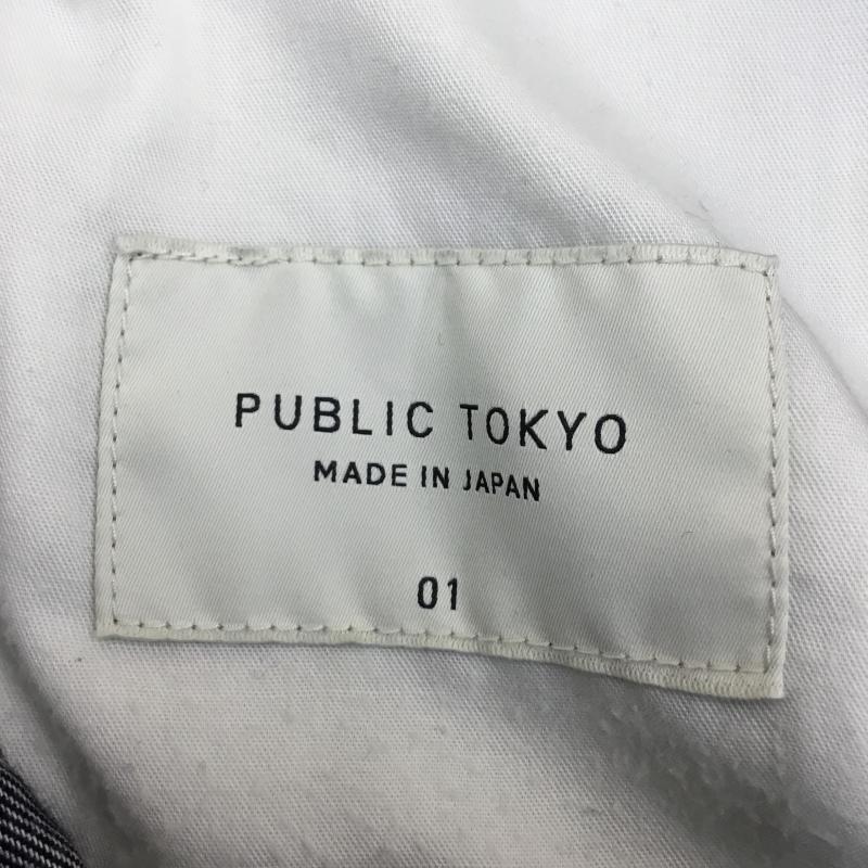パブリックトウキョウ PUBLIC TOKYO パンツ デニム、ジーンズ ノットフェードデニムタックパンツ 600250004 1 紺 / ネイビー /  メンズ USED 古着 中古 10053260