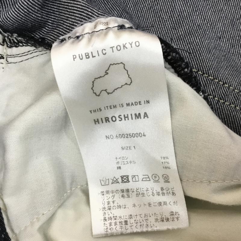 パブリックトウキョウ PUBLIC TOKYO パンツ デニム、ジーンズ ノットフェードデニムタックパンツ 600250004 1 紺 / ネイビー /  メンズ USED 古着 中古 10053260