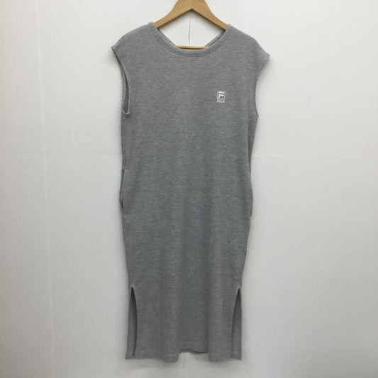 フィラ FILA ワンピース ロングスカート サーマルワンピース　FL3268 M 灰 / グレー /  レディース USED 古着 中古 10053354