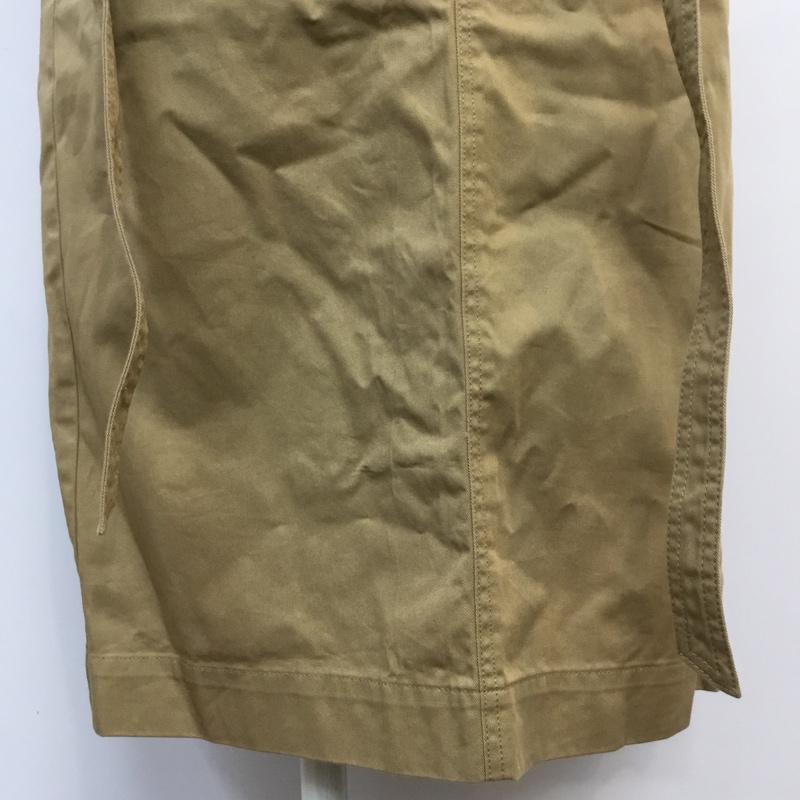 ビューティアンドユースユナイテッドアローズ BEAUTY&YOUTH UNITED ARROWS スカート ひざ丈スカート チノスカート S 無地 ベージュ / ベージュ /  レディース USED 古着 中古 10053427
