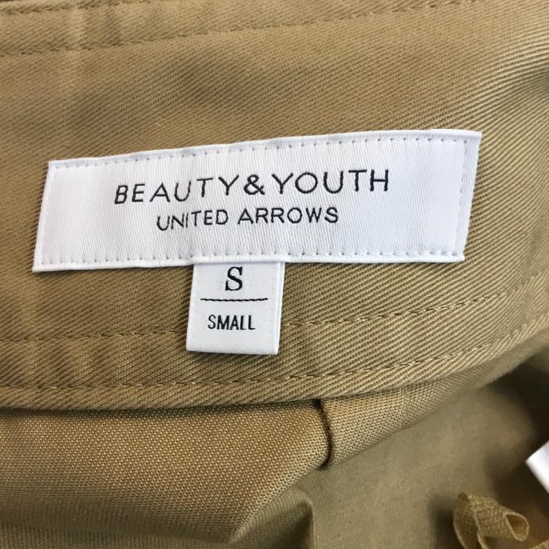 ビューティアンドユースユナイテッドアローズ BEAUTY&YOUTH UNITED ARROWS スカート ひざ丈スカート チノスカート S 無地 ベージュ / ベージュ /  レディース USED 古着 中古 10053427