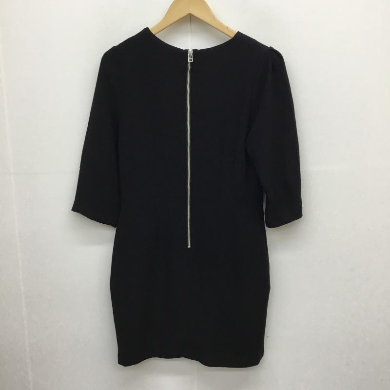 ジーナシス JEANASIS ワンピース ひざ丈スカート FREE 黒 / ブラック /  レディース USED 古着 中古 10053561