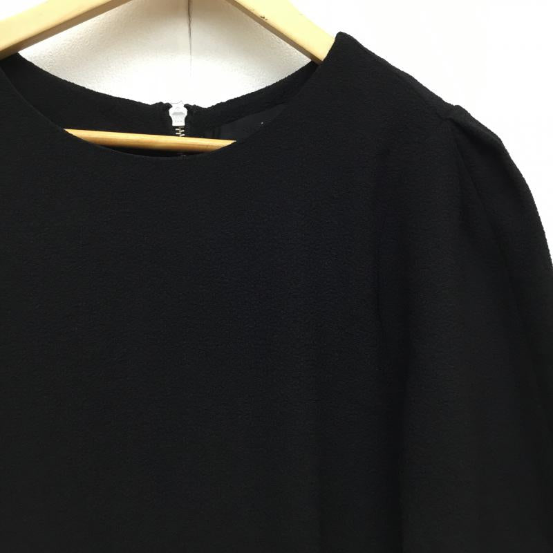 ジーナシス JEANASIS ワンピース ひざ丈スカート FREE 黒 / ブラック /  レディース USED 古着 中古 10053561
