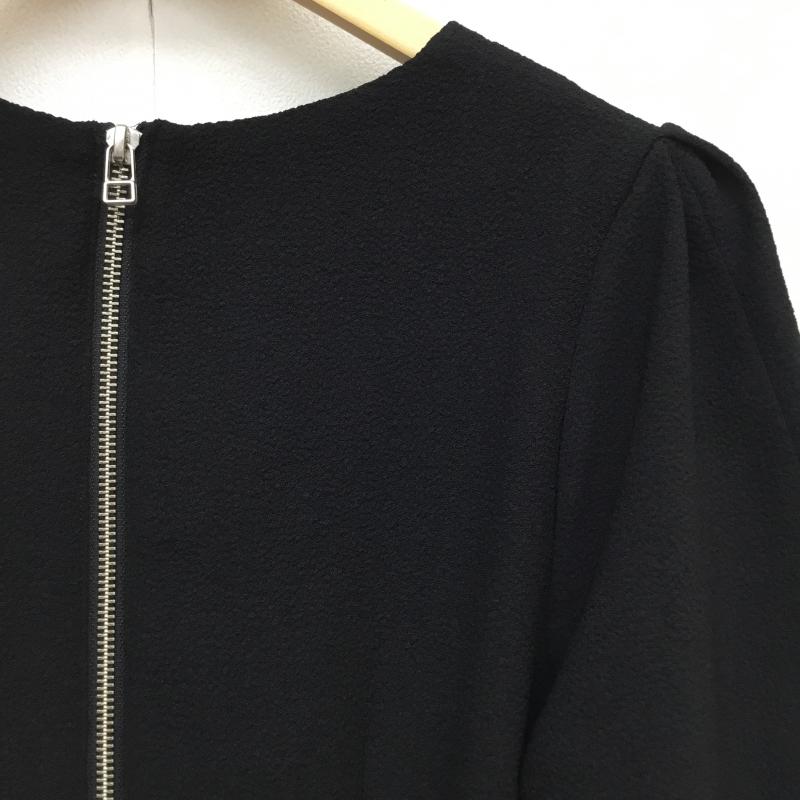 ジーナシス JEANASIS ワンピース ひざ丈スカート FREE 黒 / ブラック /  レディース USED 古着 中古 10053561