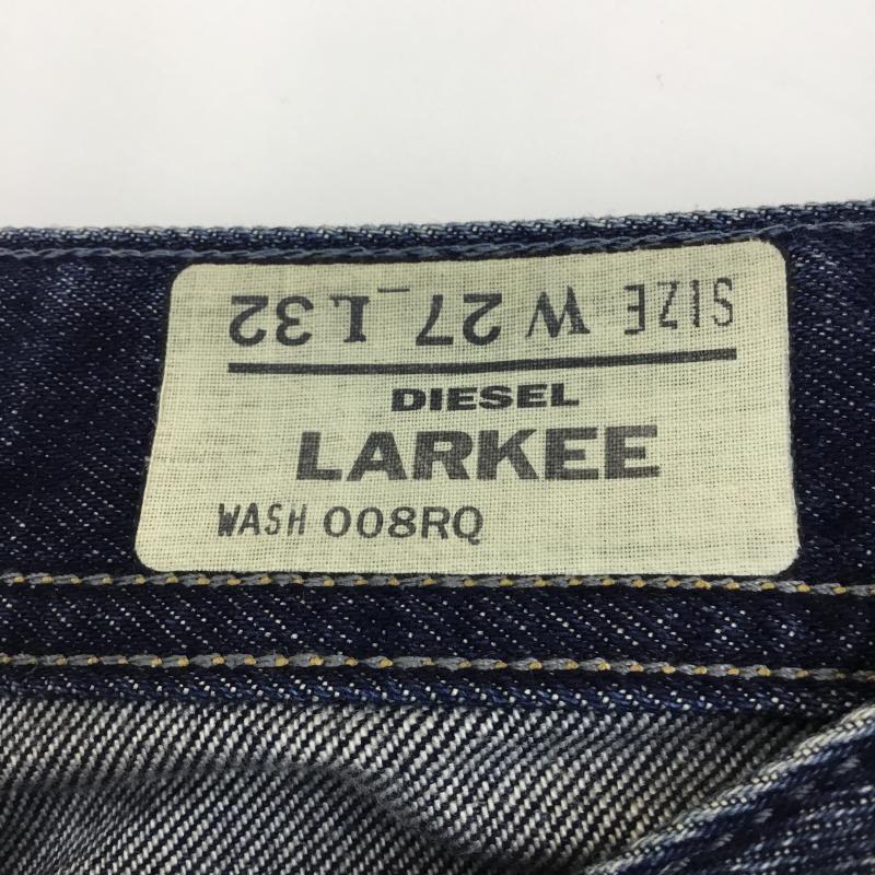 ディーゼル DIESEL パンツ デニム、ジーンズ LARKEE 008RQ 27インチ ダメージ加工 青 / ブルー /  メンズ USED 古着 中古 10053565