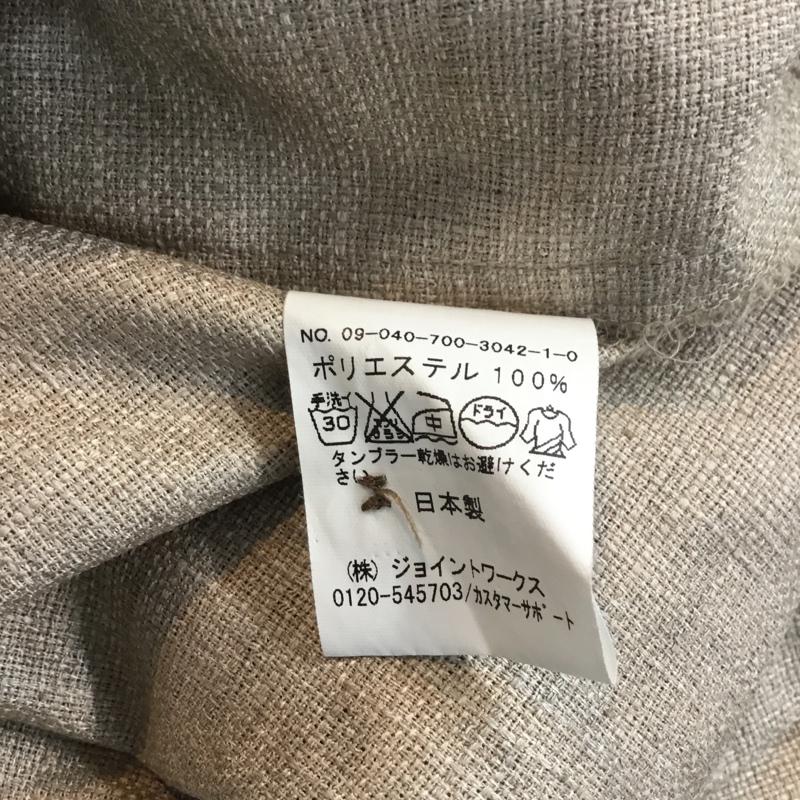 シンプリシテェ Simplicite コート コート一般 ノーカラー フリル 七分袖 無地 ベージュ / ベージュ /  レディース USED 古着 中古 10053574