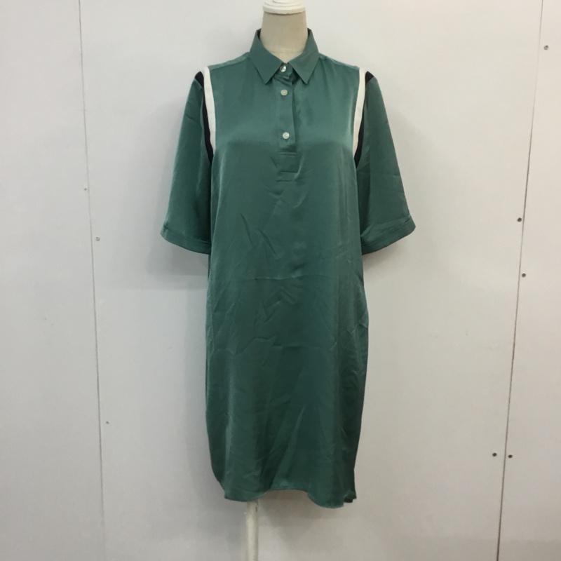 サノバチーズ SON OF THE CHEESE ワンピース ミニスカート SC1610-SH10 BUY ME DRESS タグ付き 無地 緑 / グリーン / X 白 / ホワイト / X 紺 / ネイビー /  レディース USED 古着 中古 10053596