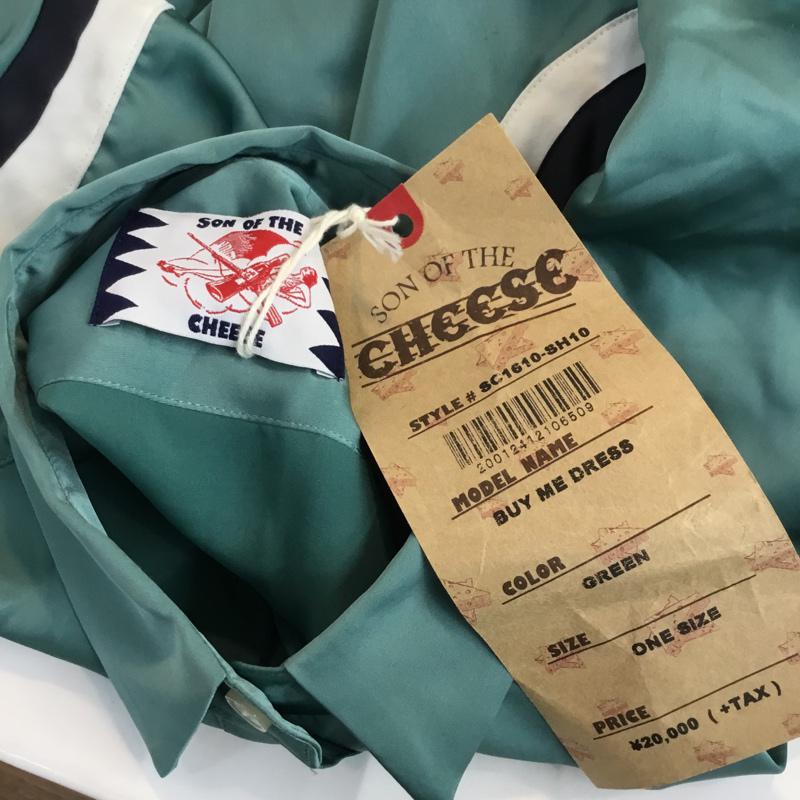サノバチーズ SON OF THE CHEESE ワンピース ミニスカート SC1610-SH10 BUY ME DRESS タグ付き 無地 緑 / グリーン / X 白 / ホワイト / X 紺 / ネイビー /  レディース USED 古着 中古 10053596