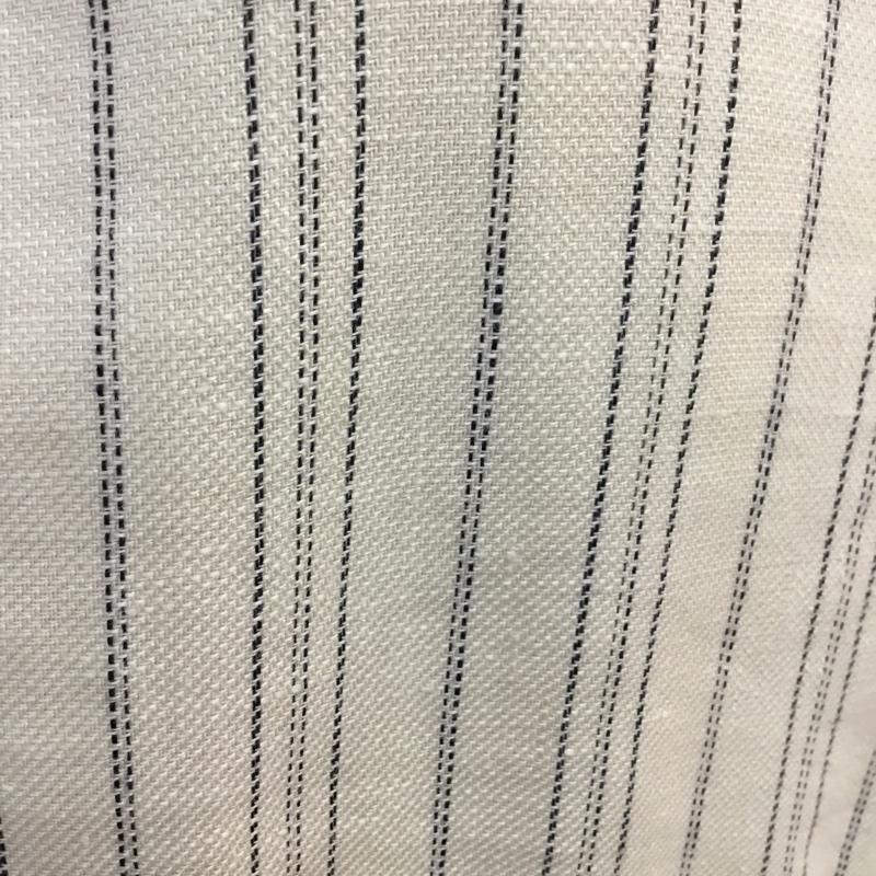 ラルフローレン RALPHLAUREN スカート ひざ丈スカート リネンウール ストライプ チェック アイボリー / アイボリー / X 紺 / ネイビー /  レディース USED 古着 中古 10053605