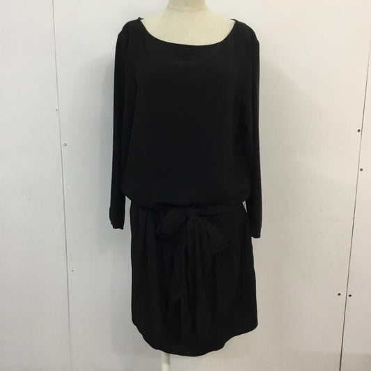 ジャーナルスタンダードレサージュ journal standard L'essage ワンピース ミニスカート チュニック 無地 黒 / ブラック /  レディース USED 古着 中古 10053607
