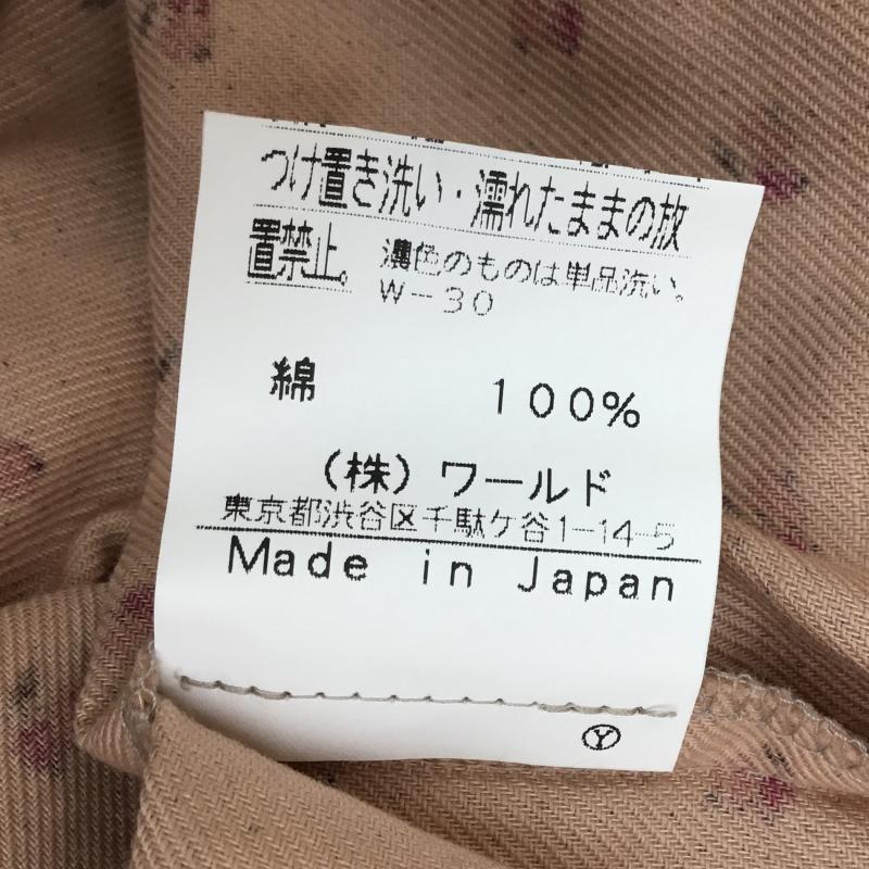 オゾック OZOC ワンピース ひざ丈スカート 38 総柄 桃 / ピンク /  レディース USED 古着 中古 10053635