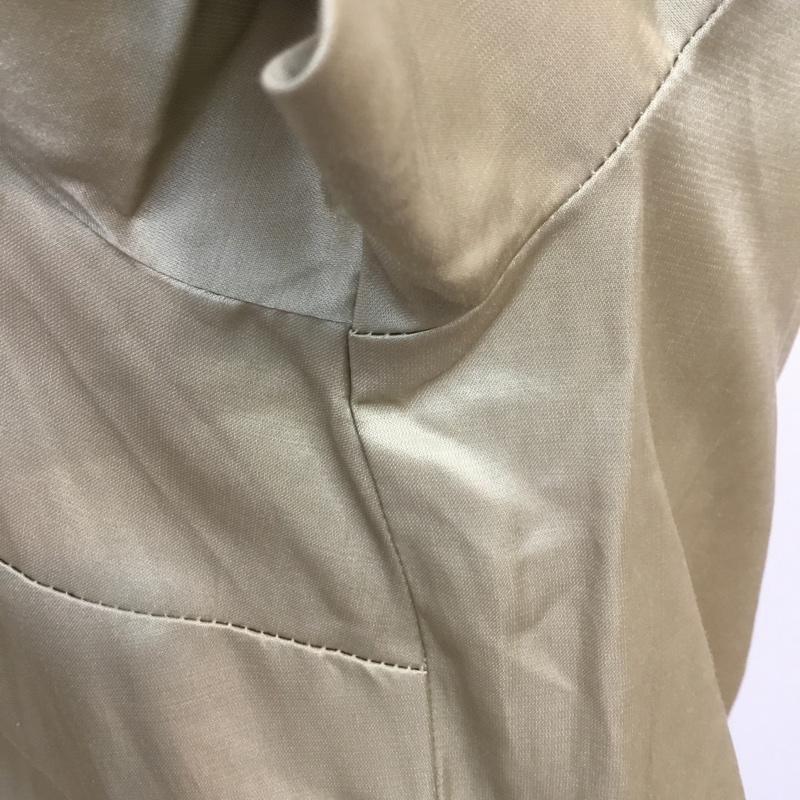 バナナリパブリック BANANA REPUBLIC ワンピース ひざ丈スカート 672634 311096 タグ付き クルーネック 0 無地 金 / ゴールド /  レディース USED 古着 中古 10053650