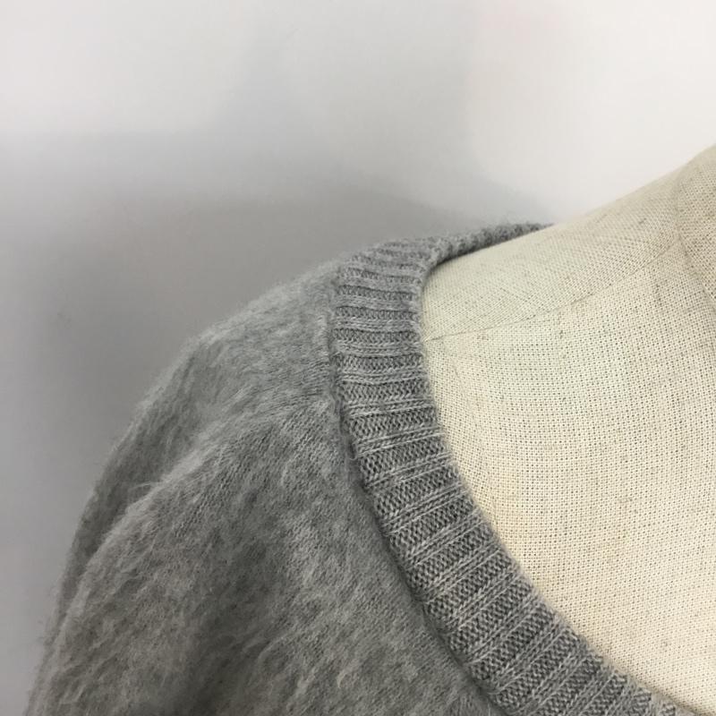 レイミー LAYMEE ワンピース ひざ丈スカート LY16WT OP02 ラグランスリーブ FREE 無地 灰 / グレー /  レディース USED 古着 中古 10053718