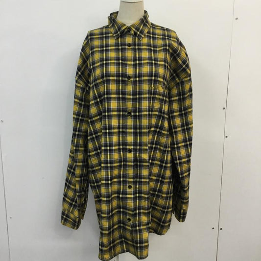 ジーナシス JEANASIS シャツ、ブラウス 長袖 FREE チェック マルチカラー / マルチカラー /  レディース USED 古着 中古 10053925