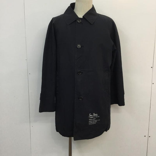 シップスジェットブルー SHIPS JET BLUE コート コート一般 Sea Shirts ウォータープルーフ 0 無地 紺 / ネイビー /  メンズ USED 古着 中古 10053969