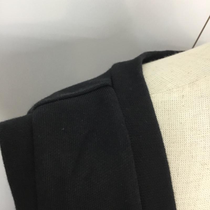 レイビームス Ray BEAMS ワンピース ひざ丈スカート スウェット ドロスト 無地 黒 / ブラック /  レディース USED 古着 中古 10054068