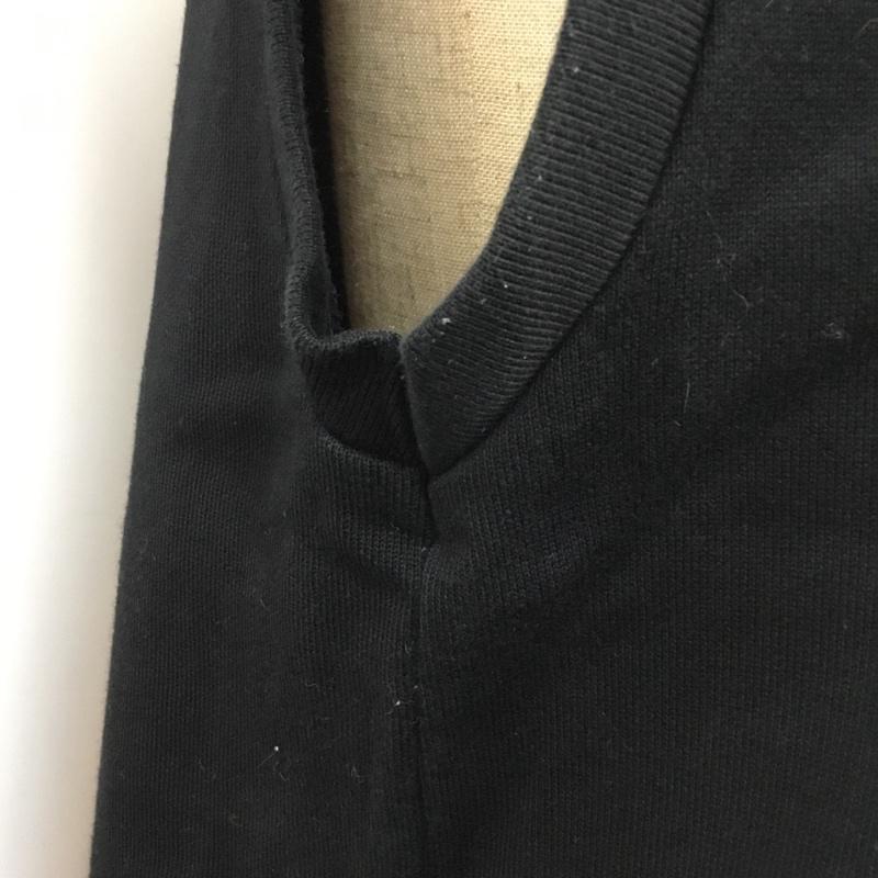 レイビームス Ray BEAMS ワンピース ひざ丈スカート スウェット ドロスト 無地 黒 / ブラック /  レディース USED 古着 中古 10054068