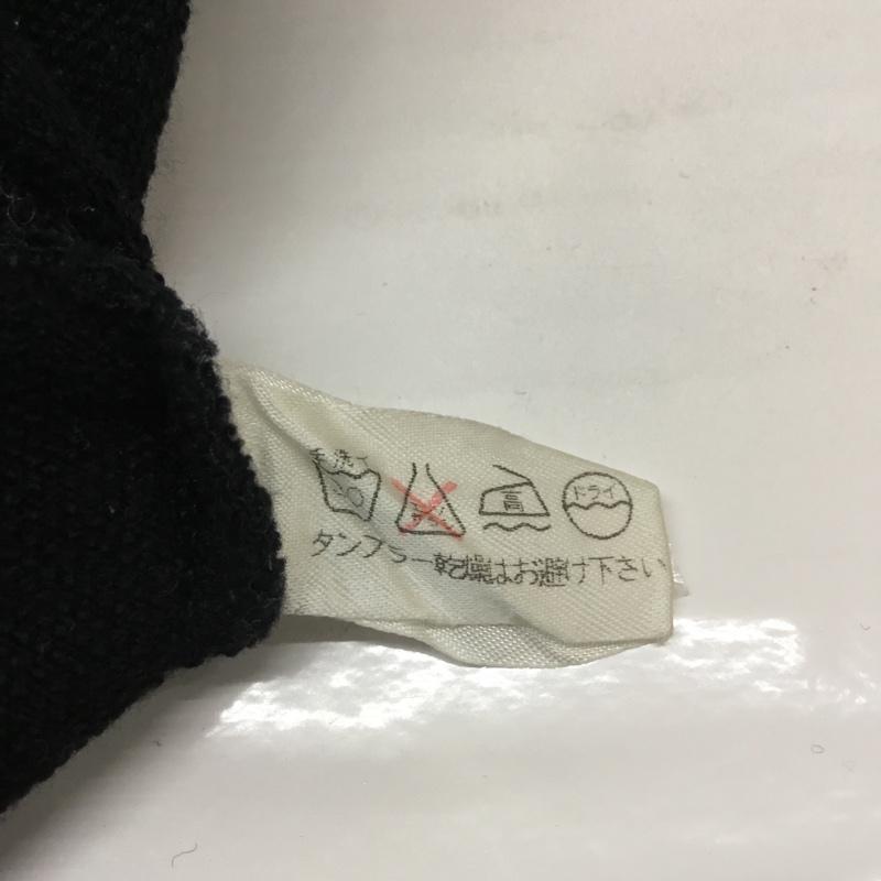 レイビームス Ray BEAMS ワンピース ひざ丈スカート スウェット ドロスト 無地 黒 / ブラック /  レディース USED 古着 中古 10054068