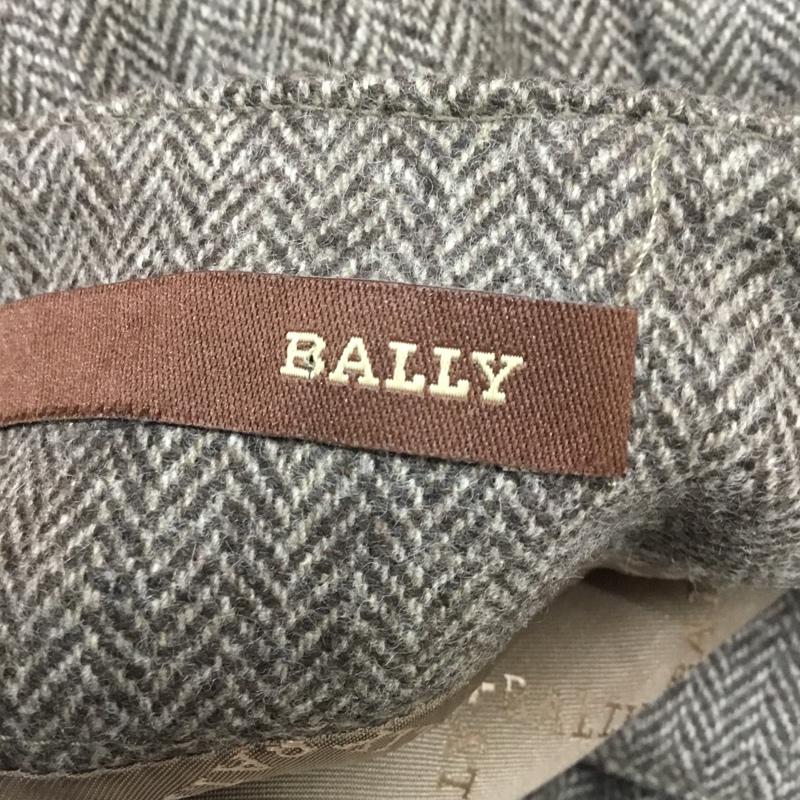 バリー BALLY スカート ひざ丈スカート BA-2S068-3155 ヘリンボーン  ダークブラウン / ダークブラウン /  レディース USED 古着 中古 10054075