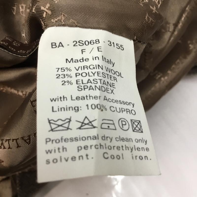 バリー BALLY スカート ひざ丈スカート BA-2S068-3155 ヘリンボーン  ダークブラウン / ダークブラウン /  レディース USED 古着 中古 10054075