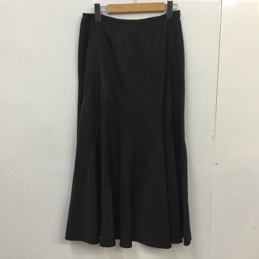 トリココムデギャルソン tricot COMME des GARSONS スカート ロングスカート TC-S062 ナイロン M 無地 黒 / ブラック /  レディース USED 古着 中古 10054087