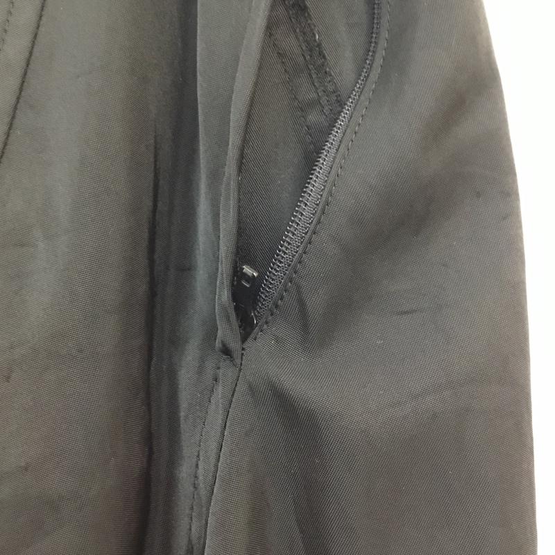 トリココムデギャルソン tricot COMME des GARSONS スカート ロングスカート TC-S062 ナイロン M 無地 黒 / ブラック /  レディース USED 古着 中古 10054087