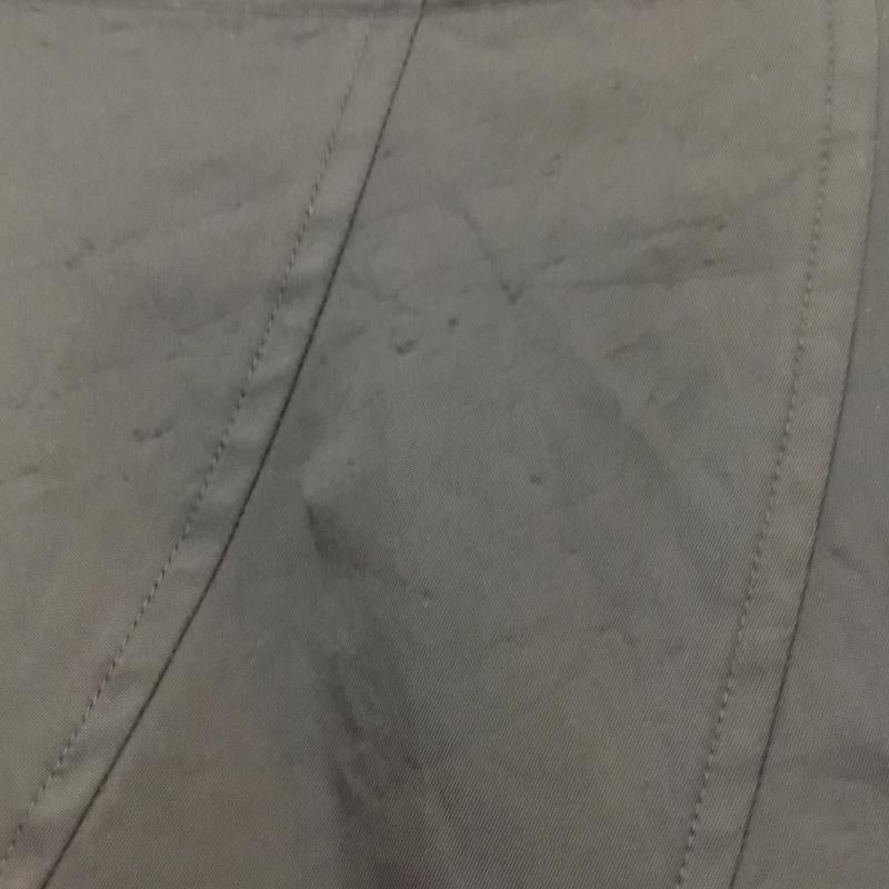 トリココムデギャルソン tricot COMME des GARSONS スカート ロングスカート TC-S062 ナイロン M 無地 黒 / ブラック /  レディース USED 古着 中古 10054087