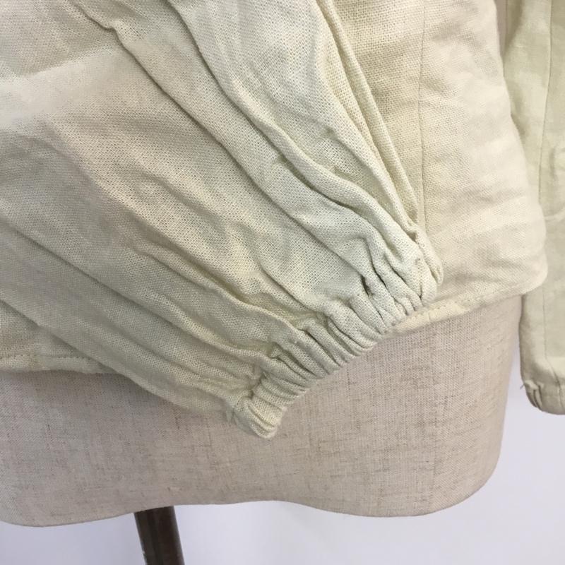 スライ SLY カットソー 長袖 スクエアネック 1 無地 アイボリー / アイボリー /  レディース USED 古着 中古 10054126