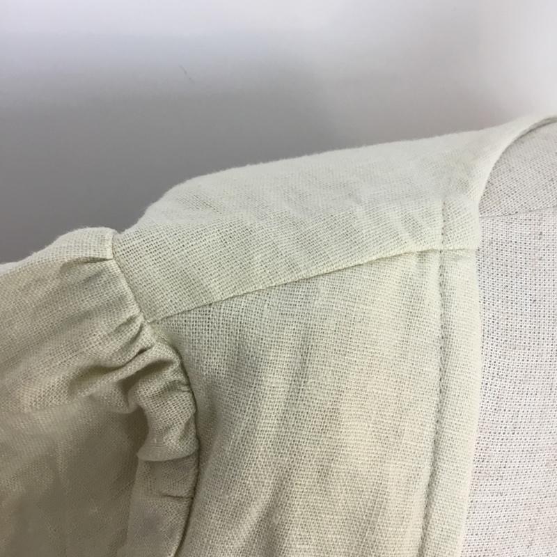 スライ SLY カットソー 長袖 スクエアネック 1 無地 アイボリー / アイボリー /  レディース USED 古着 中古 10054126