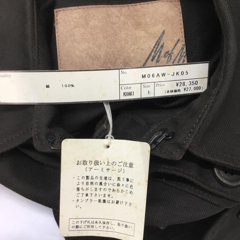 マンオブムーズ MofM(manofmoods) ジャケット、上着 ジャンパー、ブルゾン M06AW JK05 1 無地 ダークブラウン / ダークブラウン /  メンズ USED 古着 中古 10054186