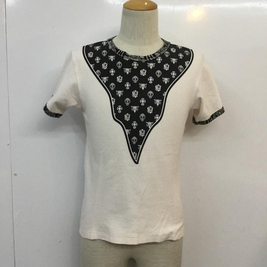 ネイティブ ギャング ファミリー NATIVE GANG FAMILY Tシャツ 半袖 プリント 桃 / ピンク /  メンズ USED 古着 中古 10054283