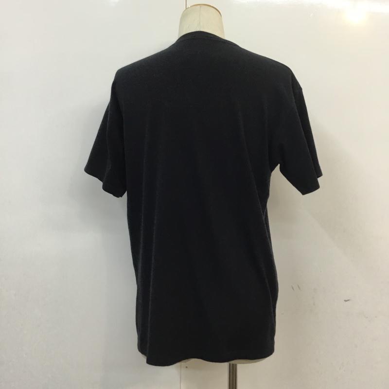 キャリー CALEE Tシャツ 半袖 L ロゴ、文字 X プリント 黒 / ブラック /  メンズ USED 古着 中古 10054287