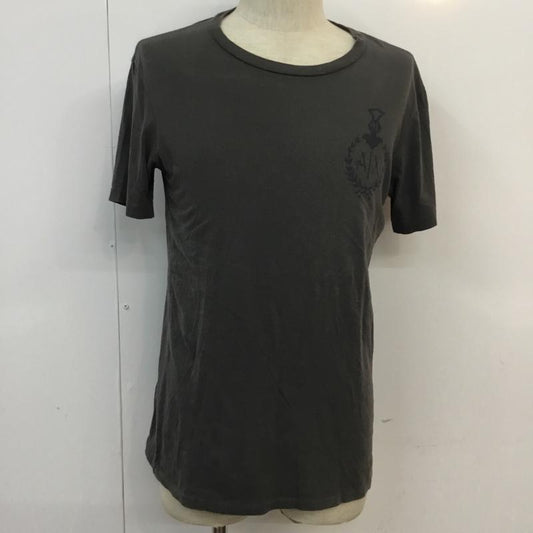 アルマーニエクスチェンジ A/X ARMANIEXCHANGE Tシャツ 半袖 プリント クルーネック S プリント チャコールグレー / チャコールグレー /  メンズ USED 古着 中古 10054313