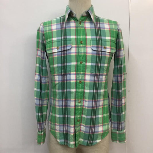 ラルフローレン RALPHLAUREN シャツ、ブラウス 長袖 4 チェック マルチカラー / マルチカラー /  メンズ USED 古着 中古 10054325