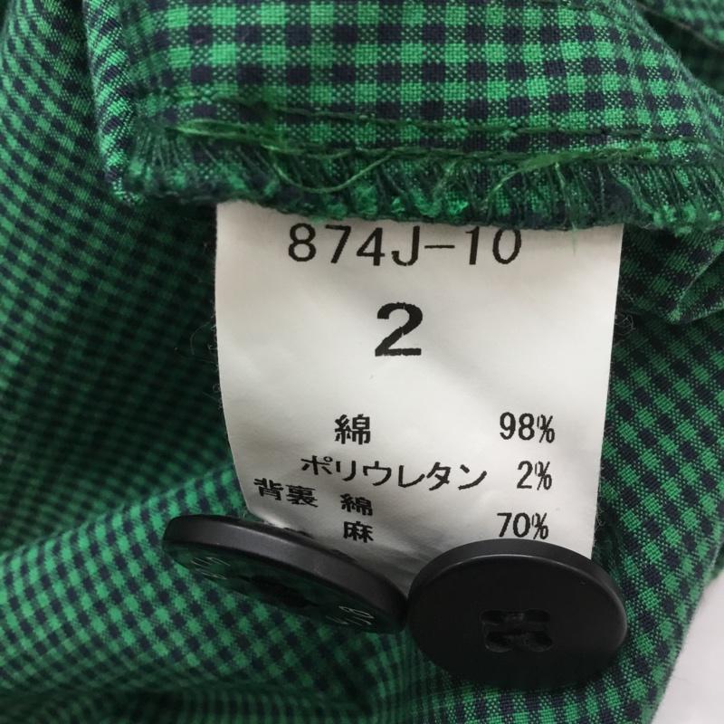 グリン GRIN ジャケット、上着 ジャンパー、ブルゾン 2 チェック 緑 / グリーン /  メンズ USED 古着 中古 10054329
