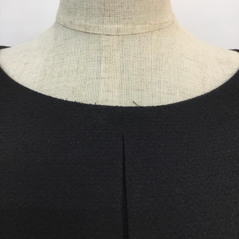 ザラベーシック ZARA BASIC ワンピース ミニスカート XS 無地 黒 / ブラック /  レディース USED 古着 中古 10054369