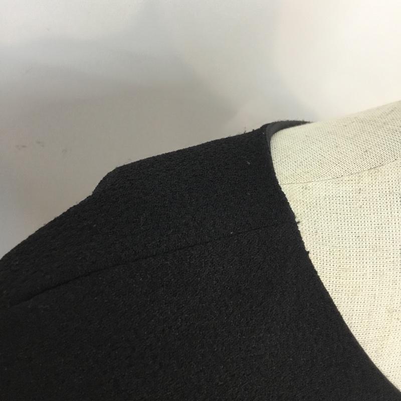 ザラベーシック ZARA BASIC ワンピース ミニスカート XS 無地 黒 / ブラック /  レディース USED 古着 中古 10054369