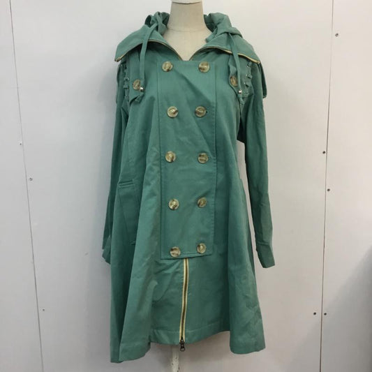 リルリリー lilLilly コート コート一般 無地 水色 / ライトブルー /  レディース USED 古着 中古 10054445