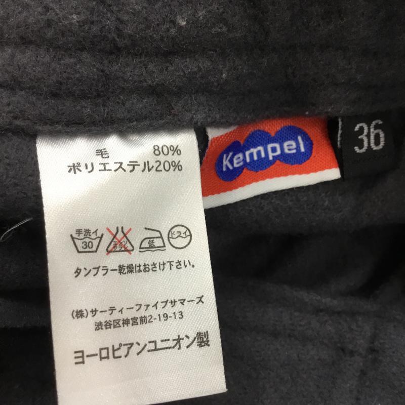ケンペル KEMPEL パンツ スラックス 36 無地 チャコールグレー / チャコールグレー /  メンズ USED 古着 中古 10054463