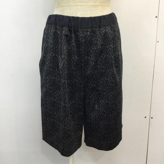 ビューティアンドユース BEAUTY&YOUTH パンツ ショートパンツ 総柄 紺 / ネイビー /  レディース USED 古着 中古 10054791