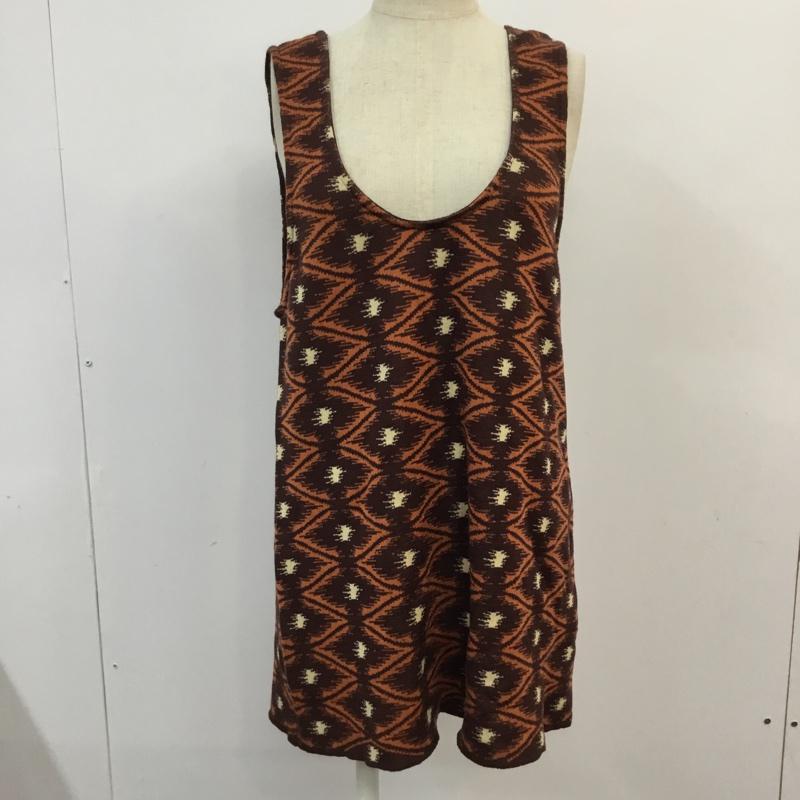 ユナイテッドアローズ UNITED ARROWS YARG タンクトップ タンクトップ 1 総柄 マルチカラー / マルチカラー /  レディース USED 古着 中古 10054794