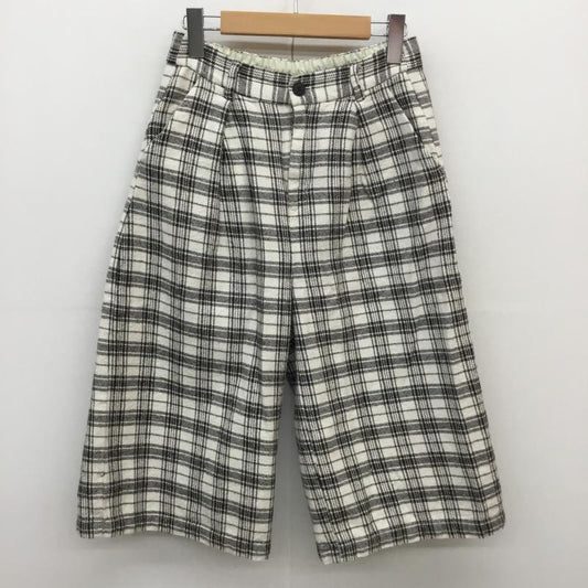 サマンサモスモス SM2 ボトムス ボトムス M チェック 白 / ホワイト / X 黒 / ブラック /  レディース USED 古着 中古 10054994